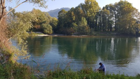 passeggiata fiume adda