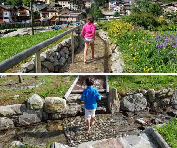 Val di Rabbi percorso Kneipp Val di Rabbi percorso Kneipp