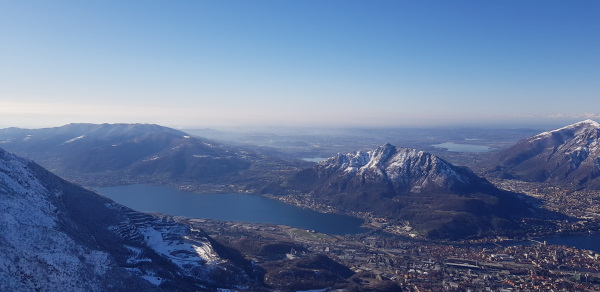 vista panoramica ai piani d'erna Piani dErna bambini inverno 12