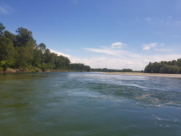 slow rafting ticino con i bambini