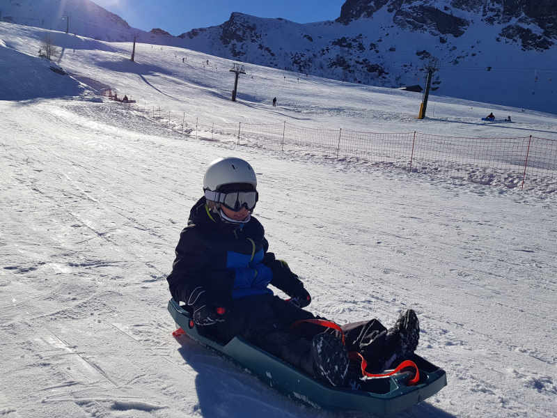 Dove andare neve bambini monza