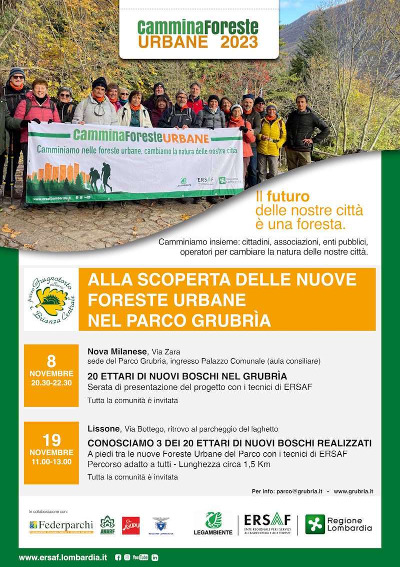 ForesteUrbane2023 eventi ParcoGruBr