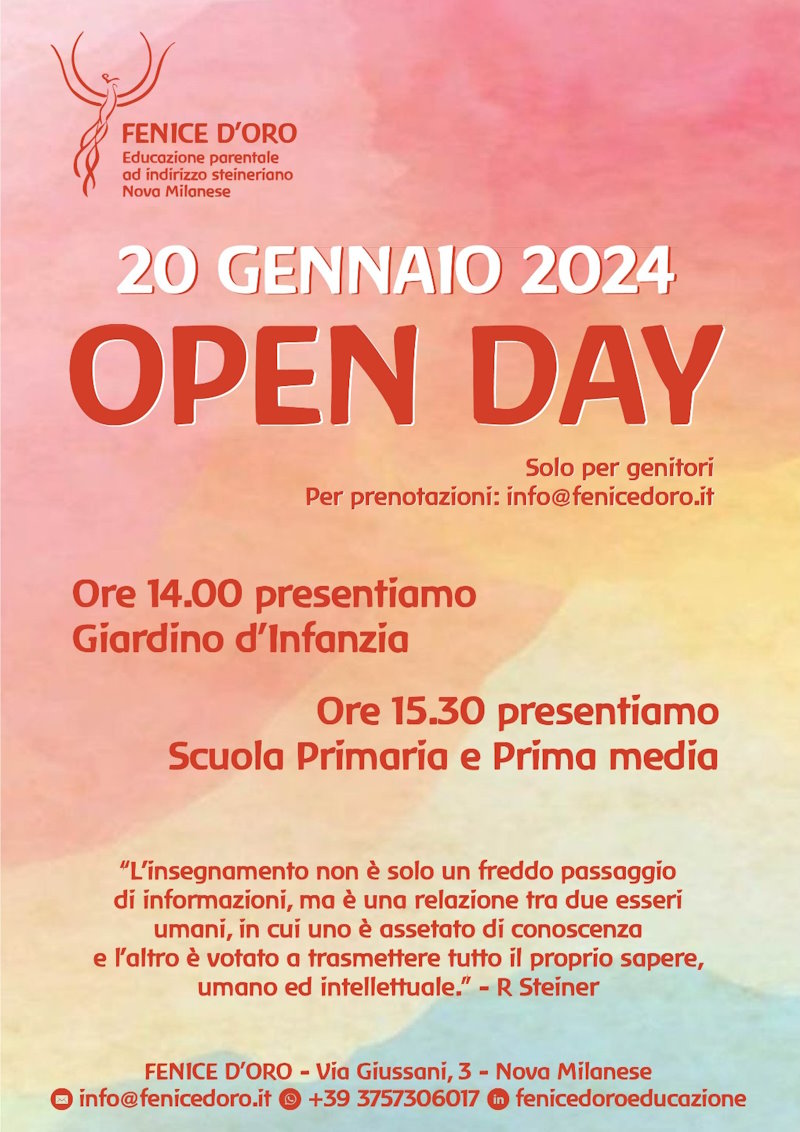 open day gennaio