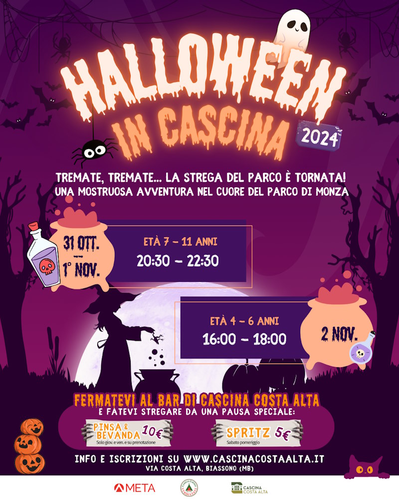 A4 Halloween 2024 In Cascina Costa Alta