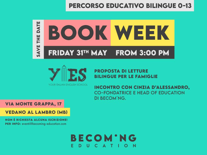 BECOMING bilingual campaign2024 BOOK WEEK ARTICOLO2