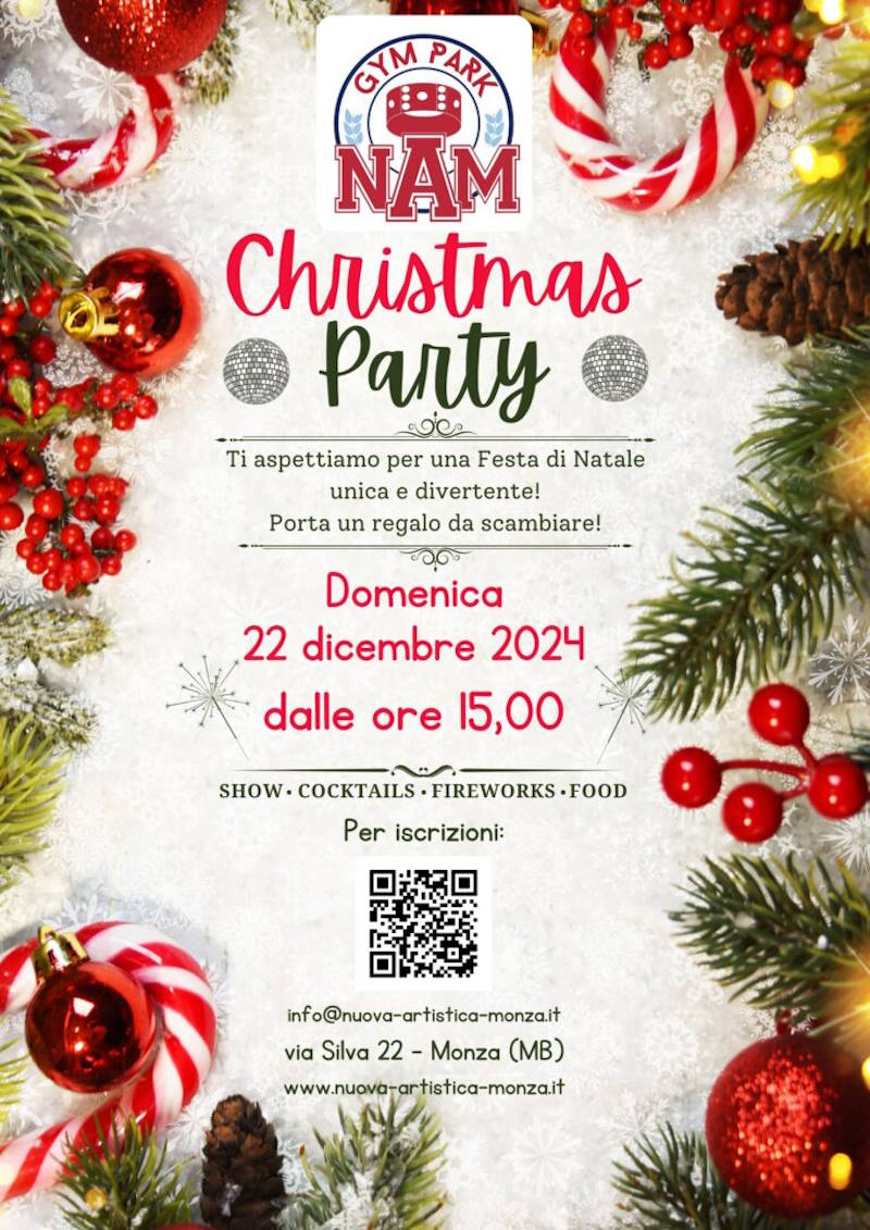 locandina xmas party 24nam