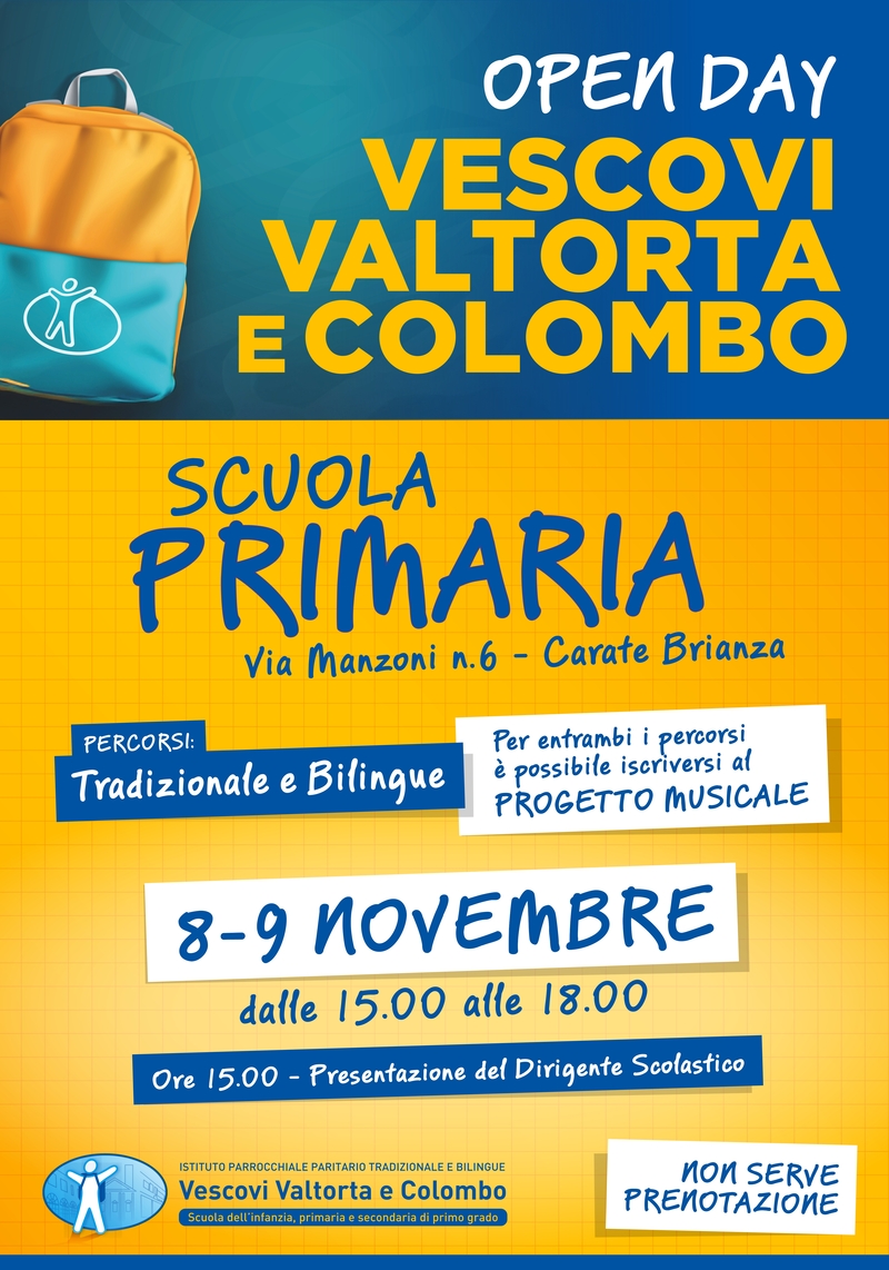 Manifesti OpenDay PRIMARIA 70x100 2025 E trac 1