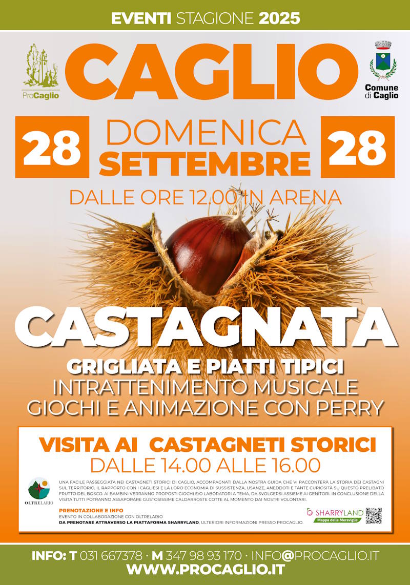 castagnata 28 settembre 2025