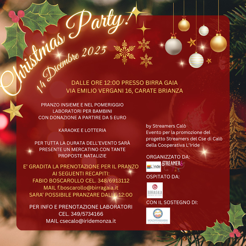 xmas party iride