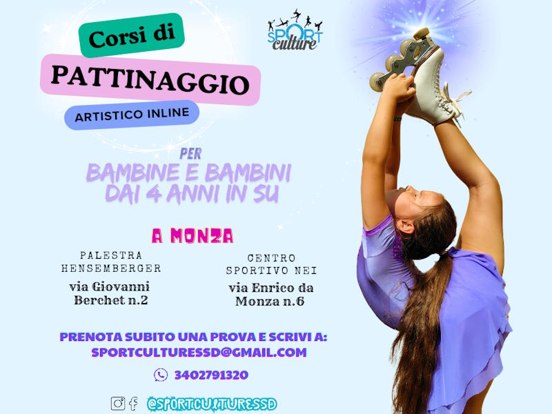 pattinaggio bambini monza