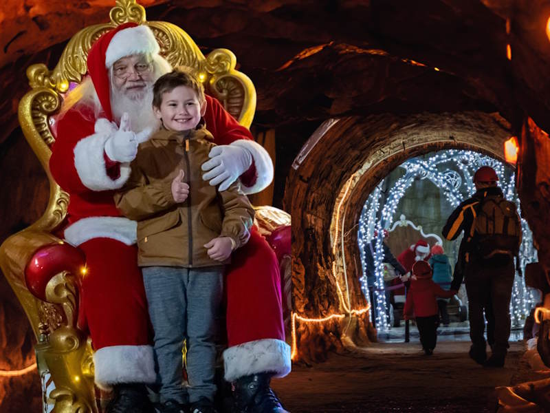 Grotta di Babbo Natale ornavasso
