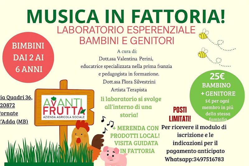 musica in fattoria cornate