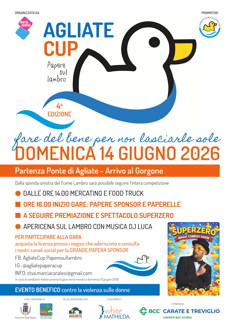agliate cup 2026