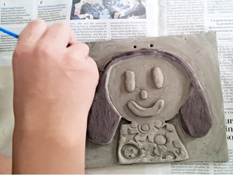 lab ceramica tuttigiù per terra