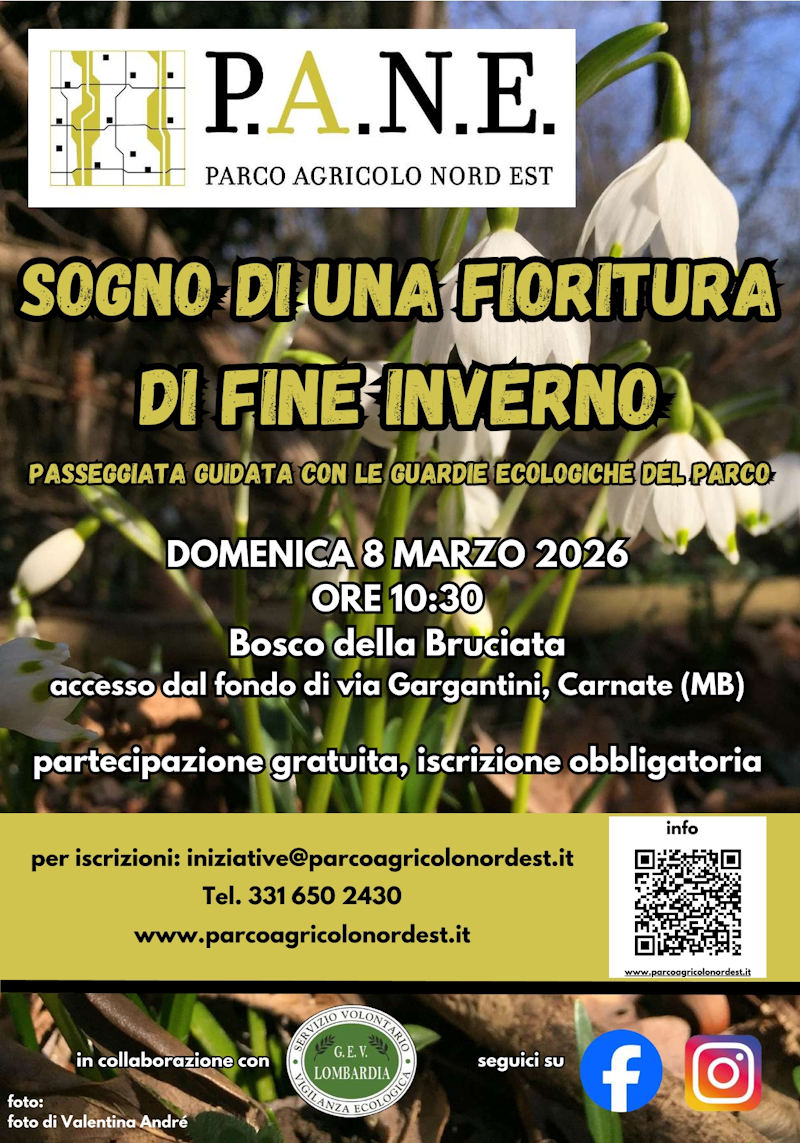 Fioritura di fine inverno 2026