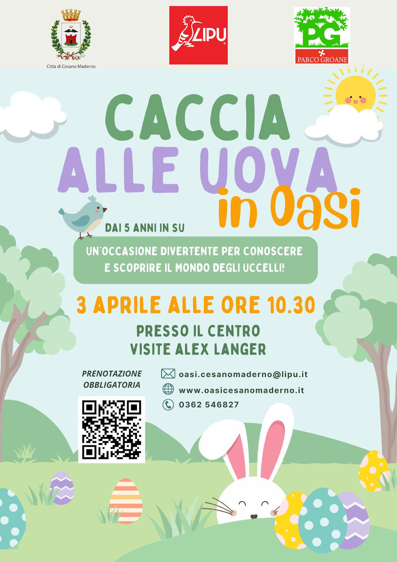 caccia alle uova 3 aprile oasilipu