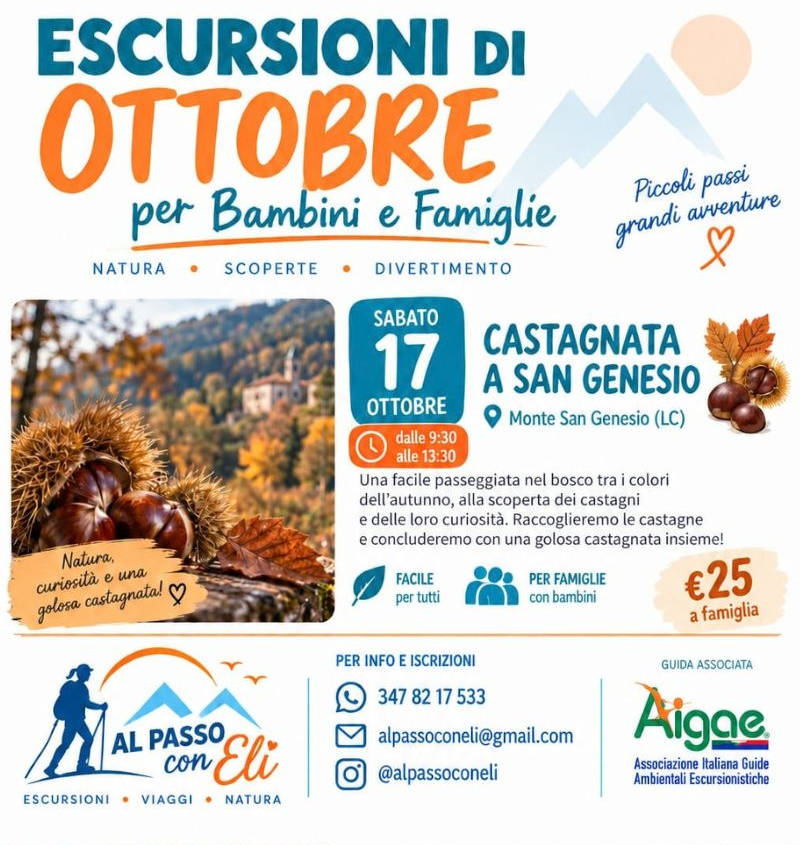castagnata famiglie ottobre 26