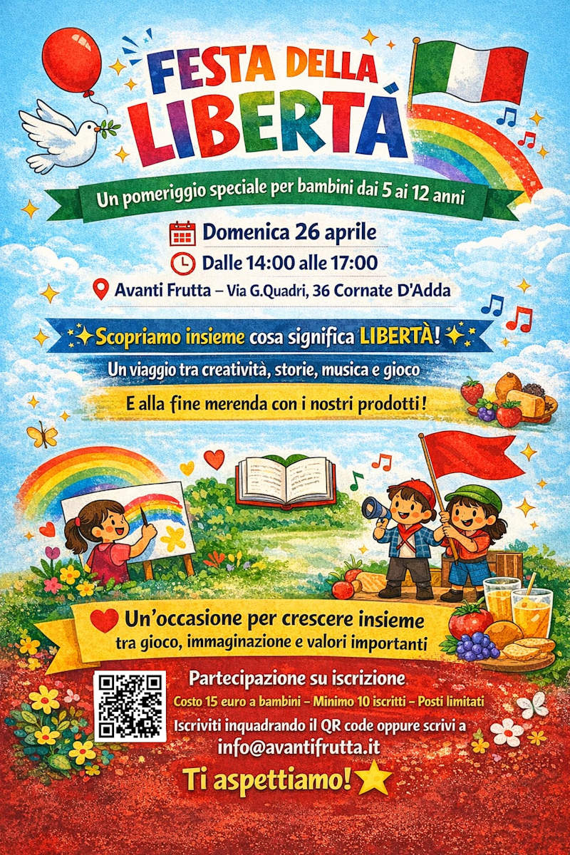 festa libertà avanti Frutta