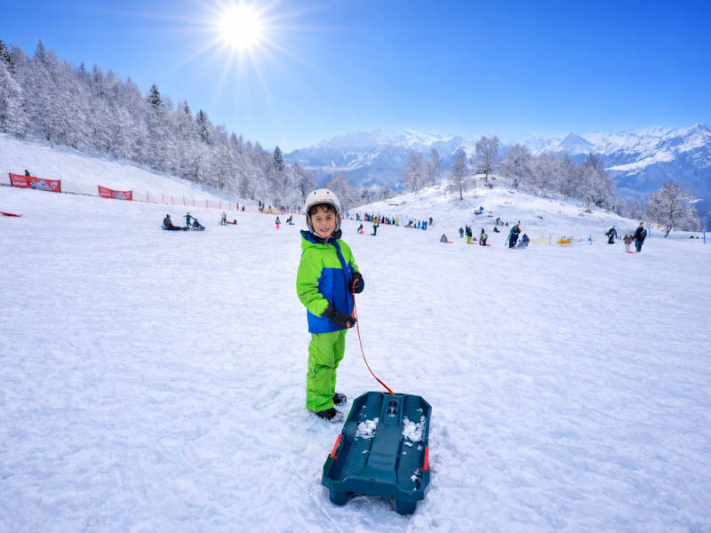 bob ai piani di bobbio con i bambini