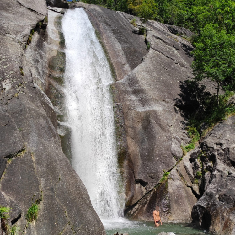 dove rinfrescarsi in val di mello