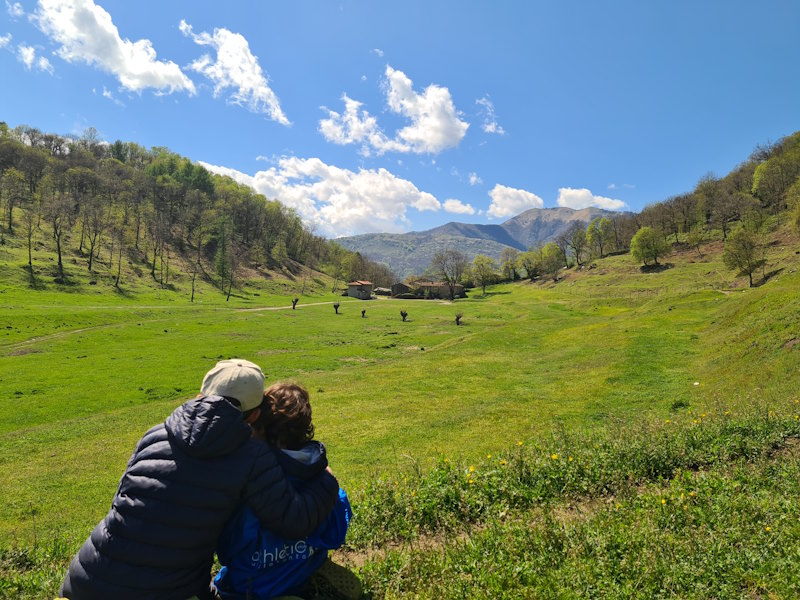 Alpe di Megna gita con i bambini