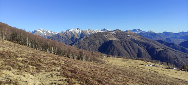 gita giumello monte muggio discesa parcheggio