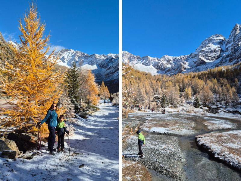 Valle di Predarossa autunno gita con i bambini4