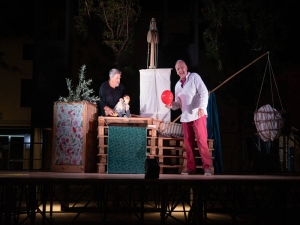 Spettacolo "Di là dal mare" presso TeatrOreno