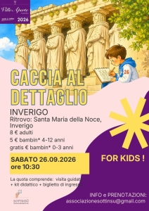 Speciale Ville Aperte: "Caccia al dettaglio per famiglie a Inverigo"